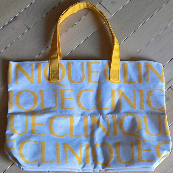 Clinique Handbags - New Clinique Logomania Tote Clinique Handbags - New Clinique Logomania Tote